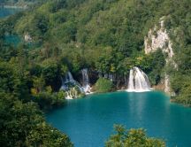 Croatian lake Plitvice