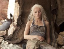 Daenerys Targaryen tired