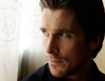 Christian Bale close up HD wallpaper