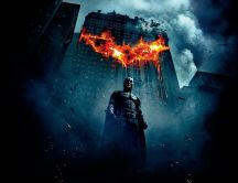 Batman - The Dark Knight Poster HD Wallpaper