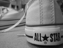 All Star white Converse