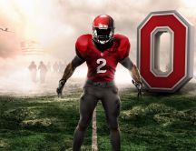 Ohio state Nike pro-combat sport - rugby