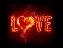 Love is on fire
