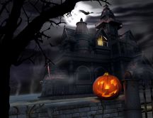Haunted house - Halloween party - trick or treat