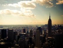 Beautiful landscape - New York view from above