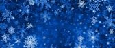 Beautiful texture - background full of snowflakes