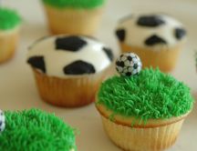 Custom muffins - football sport