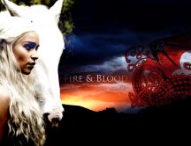 Beautiful Daenerys Targaryen - Fire and Blood