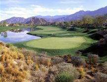 Golf course in La Quinta, California