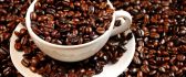 Millions of coffee beans - the relaxing moment every morning