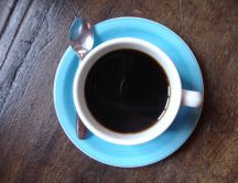 Dark coffee - good mood every morning