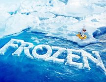 Funny little animal - Frozen movie from Disney