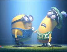 Funny famous characters from Despicable me 2