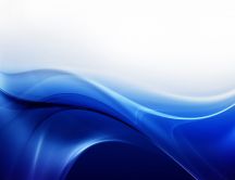 Abstract blue river - HD wallpaper