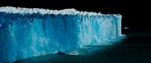 Abstract ice shelf in the dark - HD wallpaper