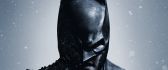 Beautiful black mask on Batman Arkham Origins game