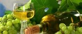 Delicious white wine - the sweetest drink of autumn