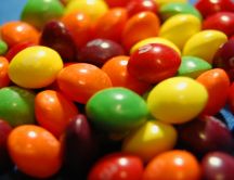 Colorful gummy candy - Skittles