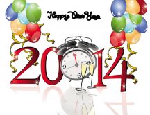 Twelve o'clock - Happy new year 2014