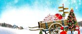 Land of Santa Claus - sleigh full of toys
