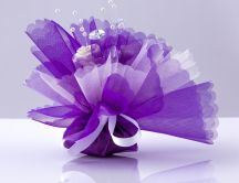 Abstract flower made by colour paper - HD wallpaper