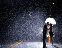 Love is in the rain - wonderful magic moments