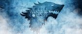 Stark logo wild wolf  - winter is coming