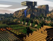 Minecraft Landscape - Artistic wallpaper