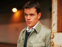 Young actor Matt Damon - Celebrity wallpaper