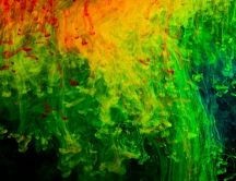 Abstract color mix painting - HD wallpaper