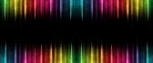 Colorful lights and a black band - Abstract wallpaper