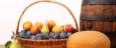 Autumn fruit basket - delicious tastes
