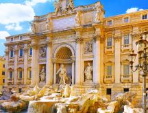 The Trevi Fountain from Italy - Architecture wallpaper