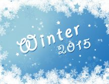 Wallpaper for winter 2015 - Frozen window