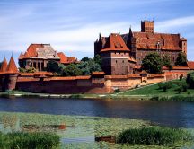 The Malbork Castle from Poland - beautiful architecture