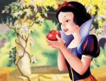 Snow White and poison apple - Wonderful Cartoons