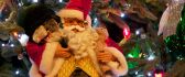 Small Santa Claus in the Christmas tree - Winter accessories