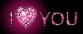 Awesome and brilliant Valentines Day wallpaper - I love you