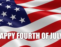 Happy fourth of July 2018 - Happy America Flag