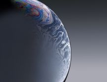 Gray Bubble iPhone new IOS 12 wallpaper