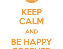 Keep calm and stay at home - Be happy with family
