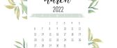March 2022 - Spring time HD wallpaper Calendar