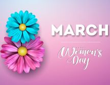 8 March - Wonderful day for all women - HD wallpaper