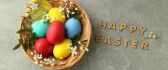 Painted eggs - Happy Easter time with family